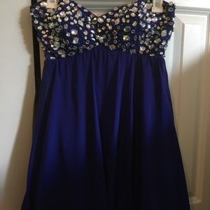 Mini semi formal dress
